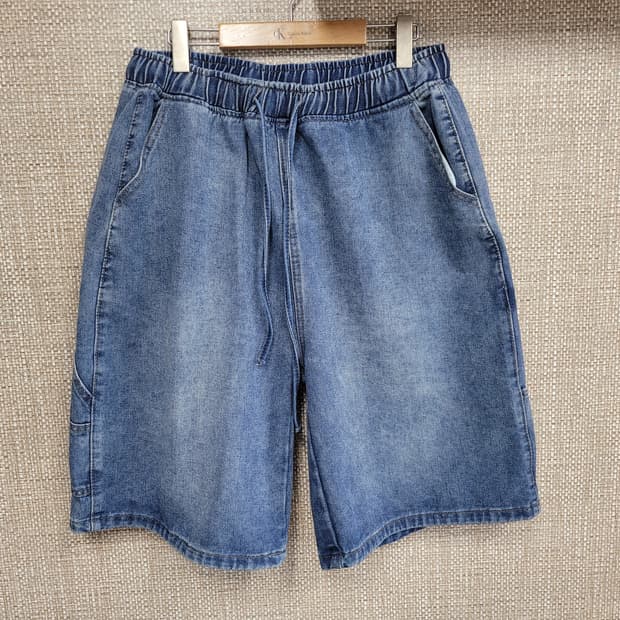 36~38인치 크림소다랩 빅사이즈 반바지 버뮤다 오버핏 힙합