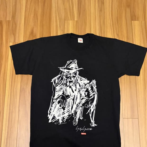 요지야마모토 슈프림 반팔티 L