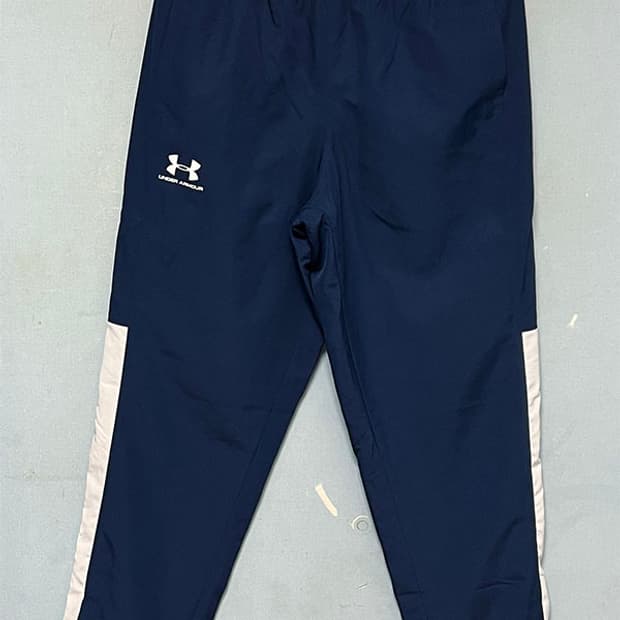 언더아머 남자 우븐 트랙팬츠 춘추 스키니핏 네이비 M 30 