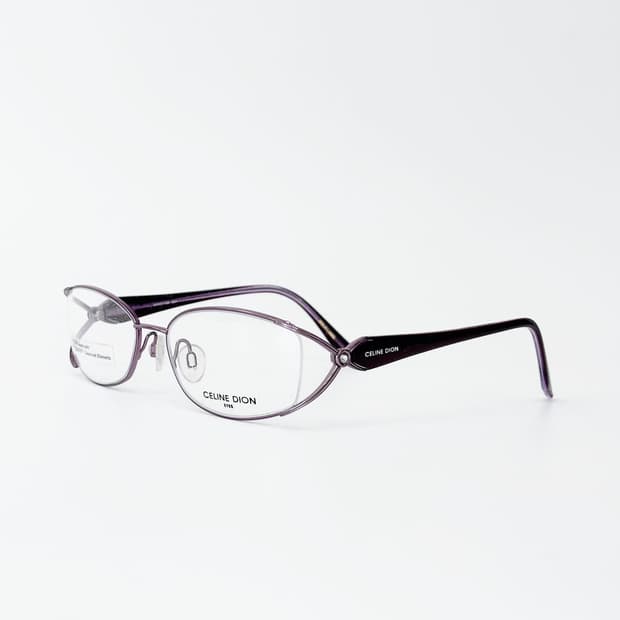 CELINE DION 퍼플 데드스탁 빈티지안경