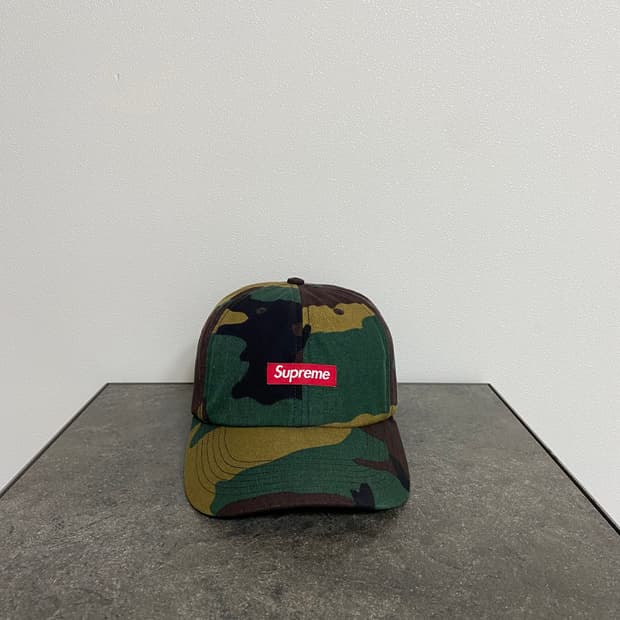 (OS) 슈프림 6패널 볼캡 모자 우드랜드 카모