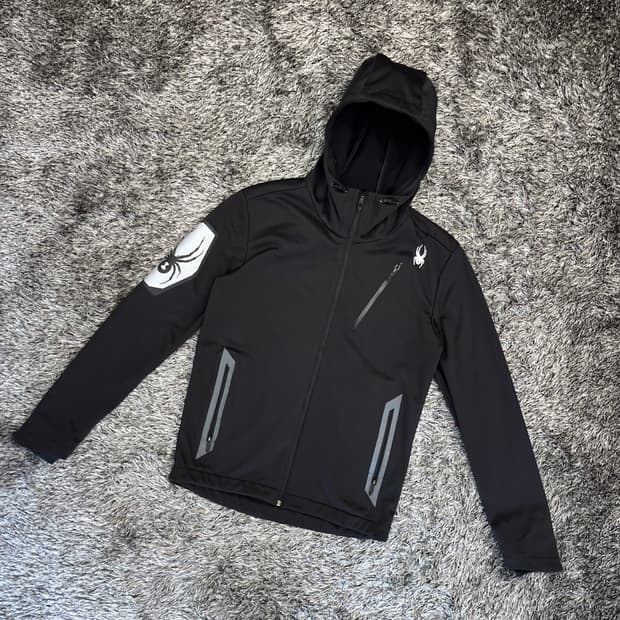 스파이더 후드집업 자켓 (M)