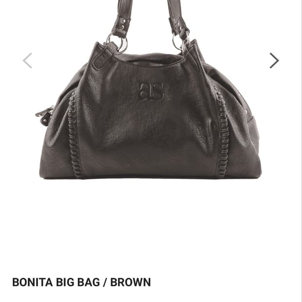 애즈온 보니타 빅 백 BONITA BIG BAG / BROWN