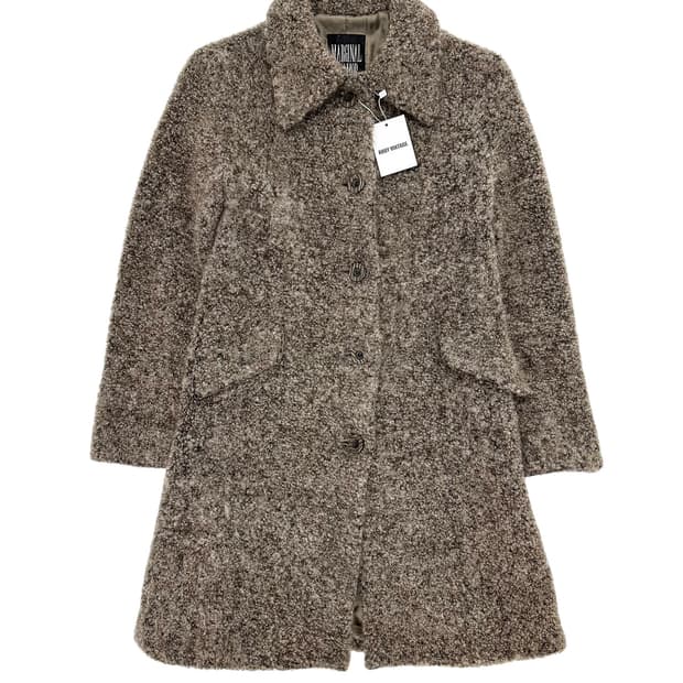 Marginal Glamor 부클 울 코트