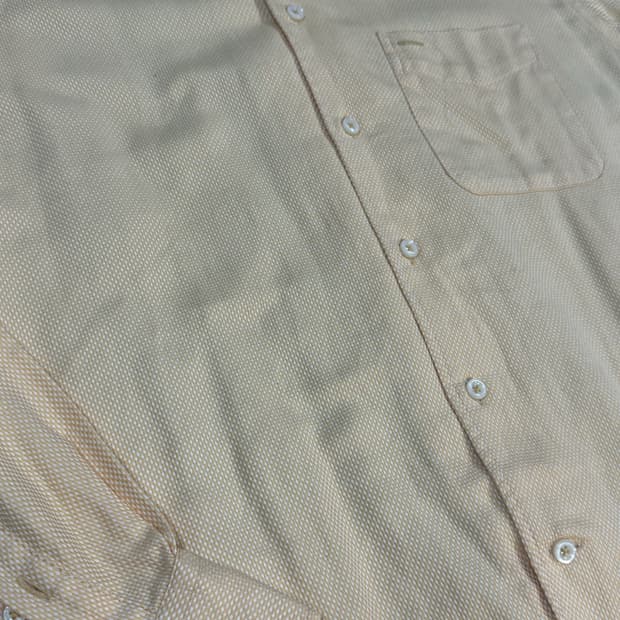 맥그리거 체크 클래식 셔츠 옐로우 m