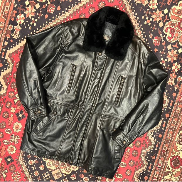 ( XL-2XL ) 가죽코트 가죽카코트 레더자켓 가죽롱자켓 가죽자켓 