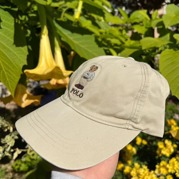 [POLO vintage] 90s Polo sport 베어 로고 캡