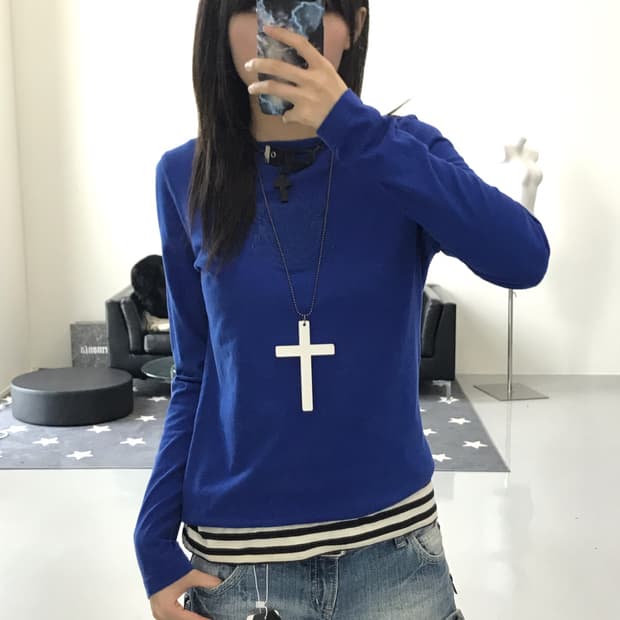 Ralph Lauren Blue Long Sleeve T-Shirts
