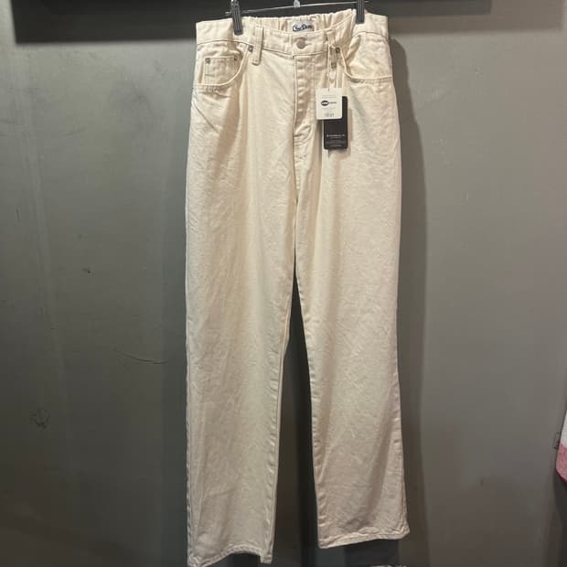 (30)와이드 데님 팬츠