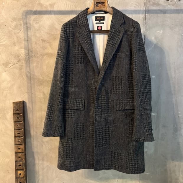 빔즈플러스 도네갈 트위드 탑코트 100