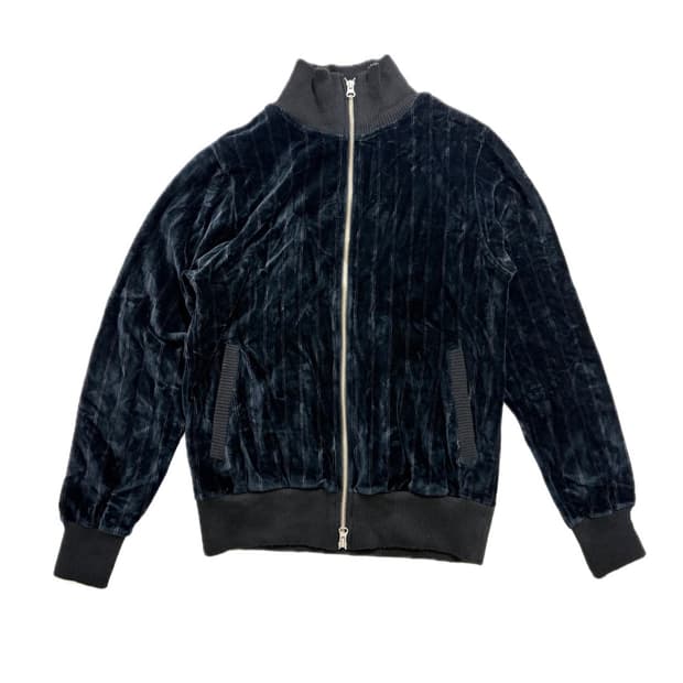 Velvet Zip-Up Jacket
