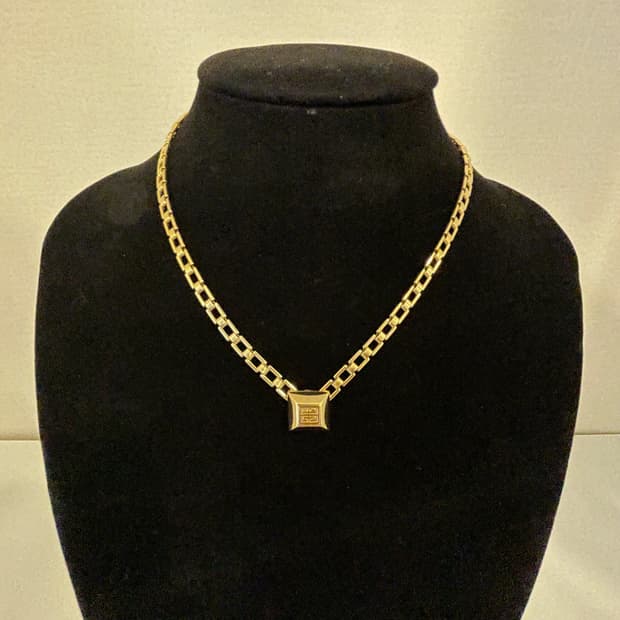 지방시 골드 초커 목걸이 