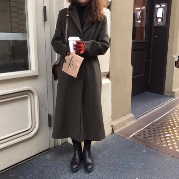 시엔느 캐시미어 싱글 코트