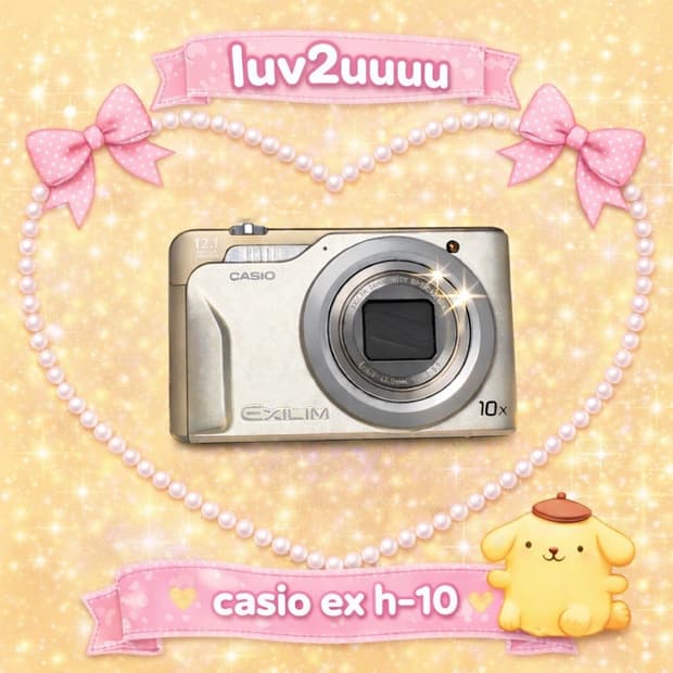 카시오 exilim h-10 골드색✨카메라 디카/ 박스셋 미품💕