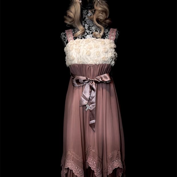 AXES FEMME 액시즈팜 프릴 히메갸루 원피스