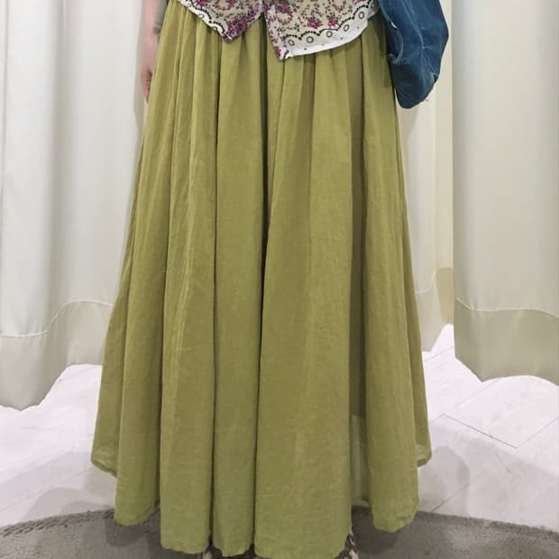 SM2 hagumi green skirt