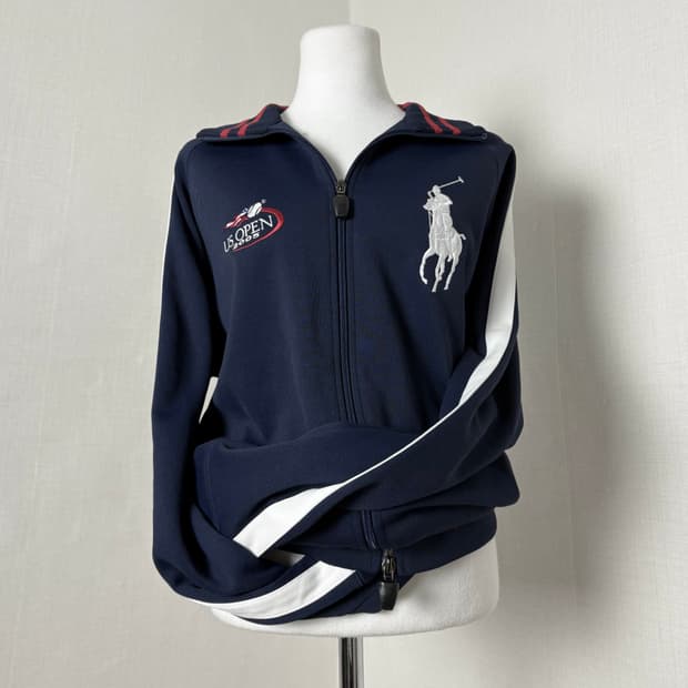 폴로 usa 빅포니 네이비 집업 