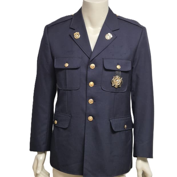 의용소방관 정복 전투복 상의 자켓 (L)