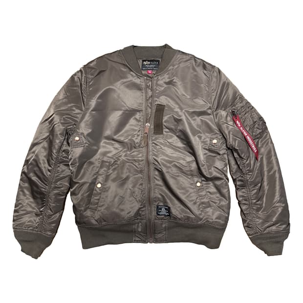 알파인더스트리 MA-1 모드 플라이트 자켓 코요테 브라운