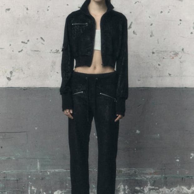 보헤미안서울 파이썬 집업,팬츠 셋업 