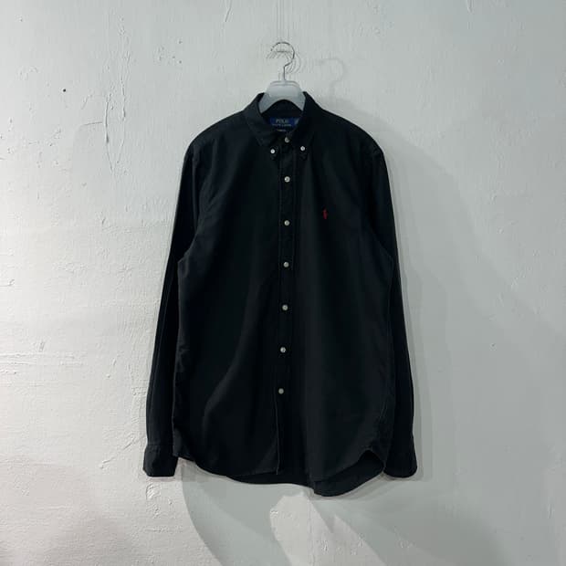 폴로랄프로렌 블랙 셔츠 남방 100