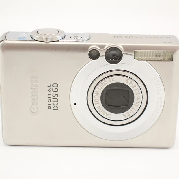 S급✨ CANON 캐논 디지털 IXUS 60 실버 디지털카메라