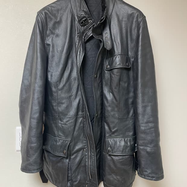 (XL) 빈티지 폴스미스 양가죽 레더자켓