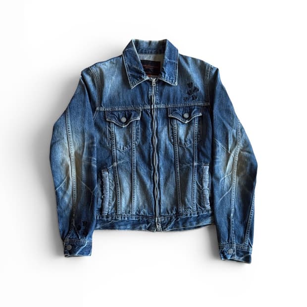 언더커버 벌래 데님자켓