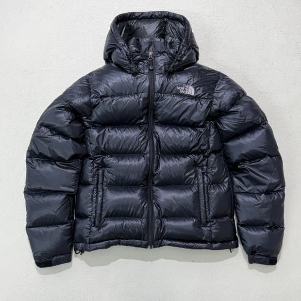 노스페이스 700 후드 경량 패딩 여성용 90