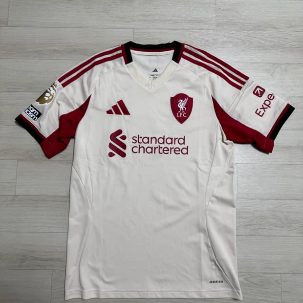 25-26 리버풀 어웨이 비르츠 유니폼(택만 제거한 새상품)