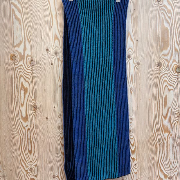 폴스미스 스트라이프 니트 머플러