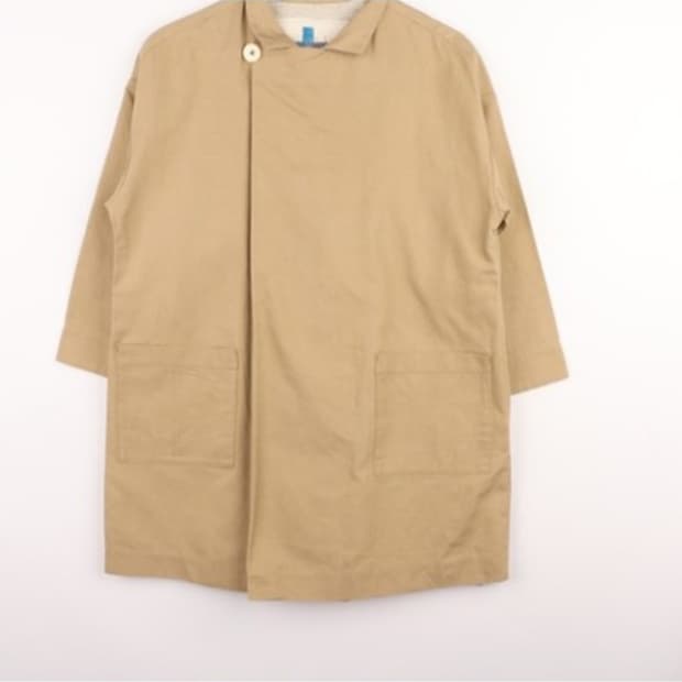 vm[ヴーム] 면,마 혼방 간절기 코트 