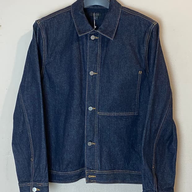 코스 데님 자켓