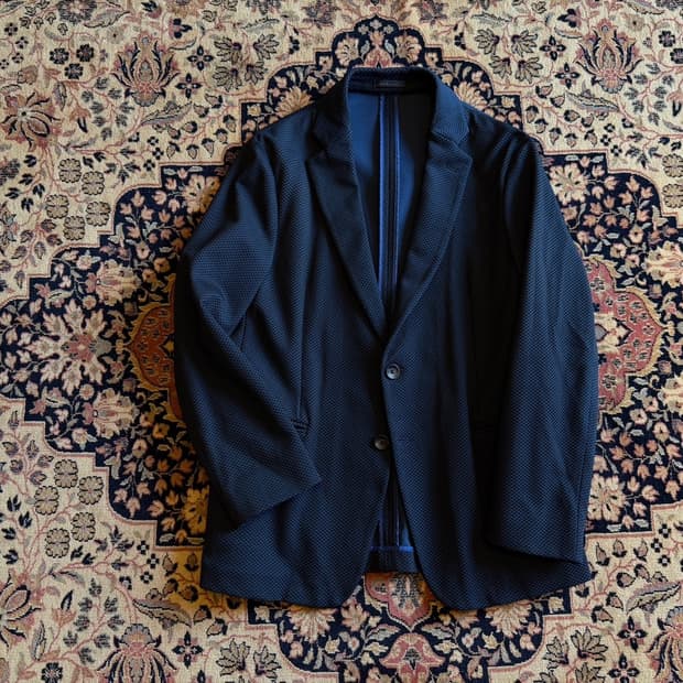 아르마니 꼴레지오니 테일러드 자켓 100