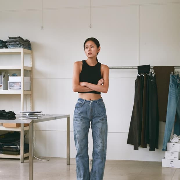 17end F 0032 POLLUTED JEANS