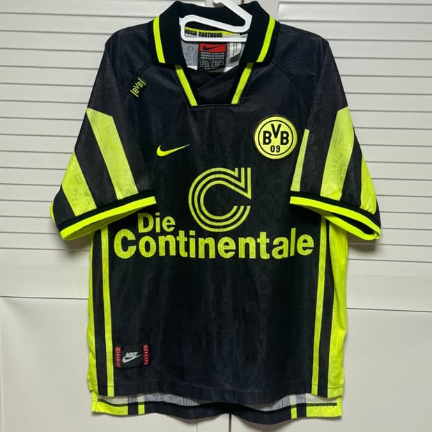 96-97 도르트문트 홈 나이키 유니폼 반팔