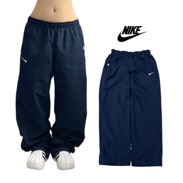 나이키 스우시 올드스쿨 바람막이 트랙팬츠