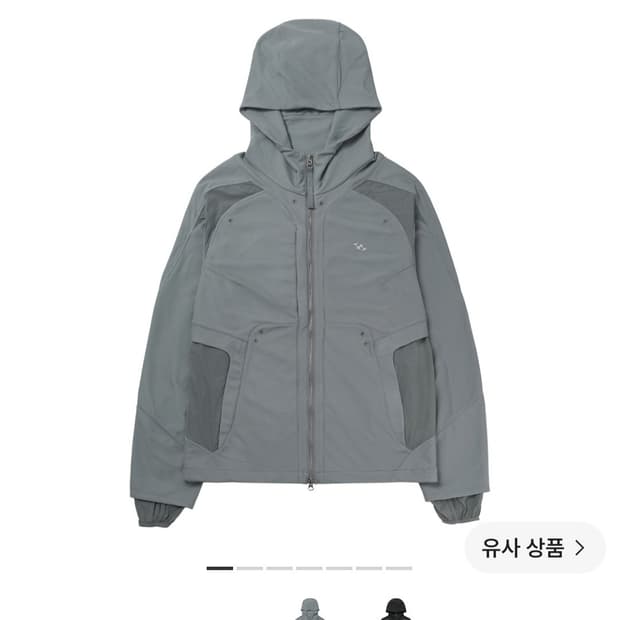 산산기어 듀얼쉐이드 자켓 그레이 25SS 1사이즈