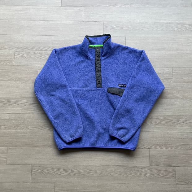 90s 파타고니아 신칠라 퍼플 그레이 그린 에반게리온 rare