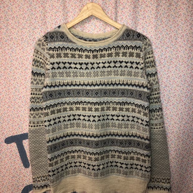 nordic over-sized knit