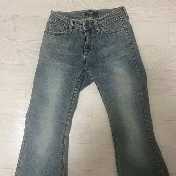 오도어 빈티지 로우 팬츠 