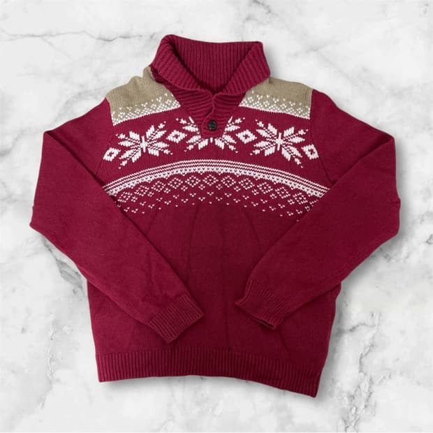 리바이스 - 올드스쿨 카라 니트