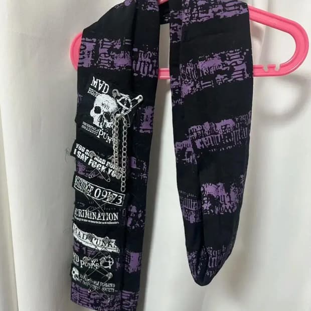 mad punks 매드펑크 면 스카프