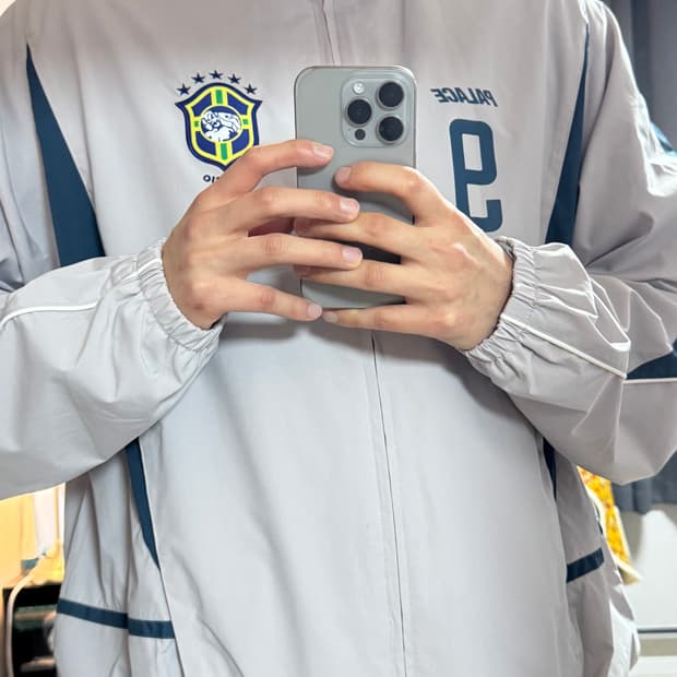 팔라스 프로 팀 02 쉘 자켓 라이트 그레이 (L)