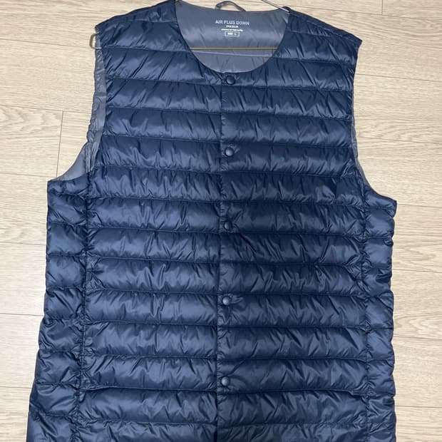 POLHAM 폴햄 경량 패딩 조끼 네이비 L