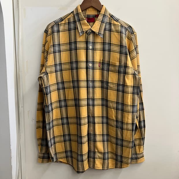 N312 리바이스 체크셔츠