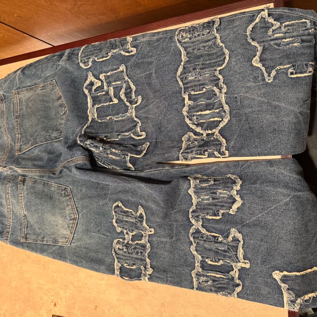 스모크라이즈 pele pele jeans 데님