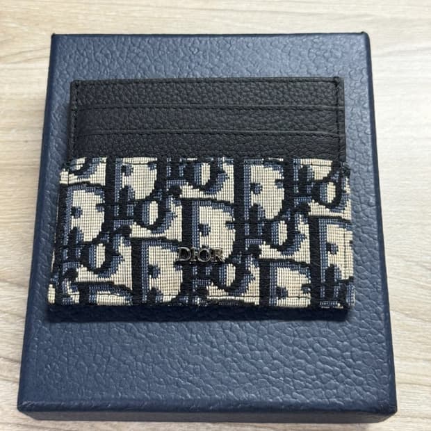 디올 오블리크 카드지갑