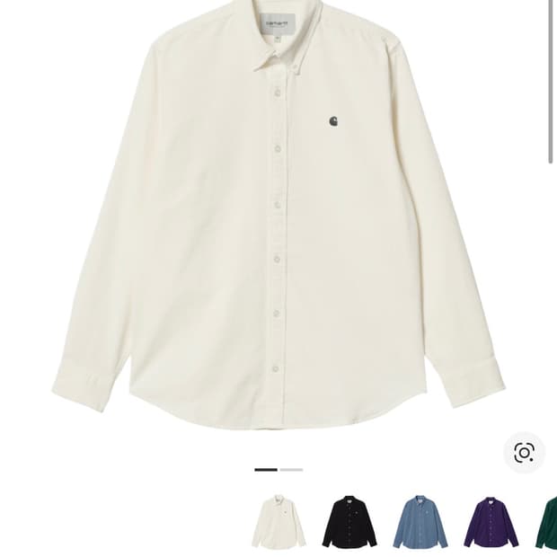 칼하트 WIP 매디슨 파인 코드 셔츠