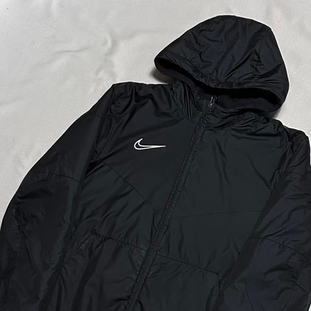 M 나이키 드라이 아카데미 블랙 후드 점퍼